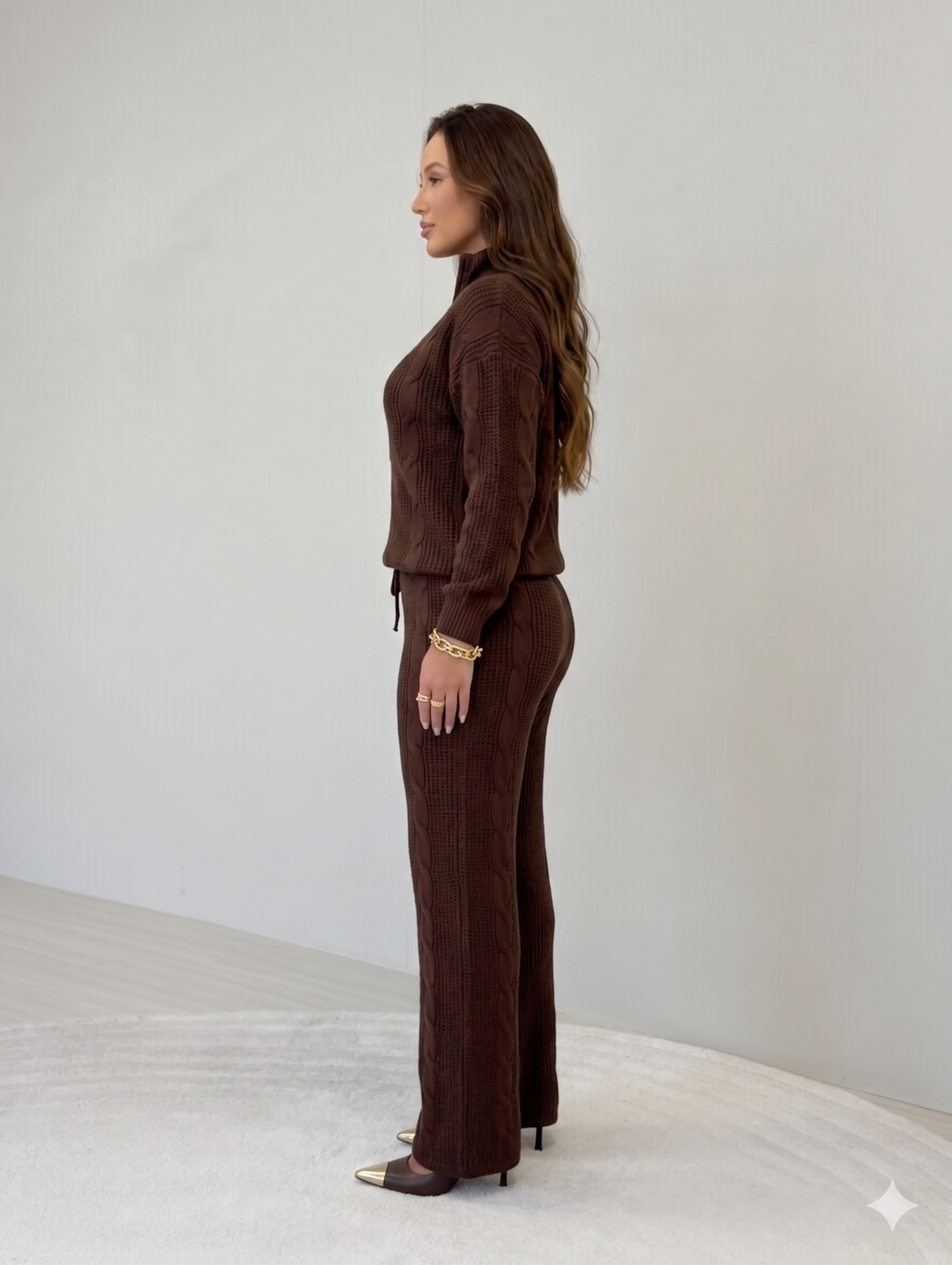 Conjunto Canela - Tricot Premium