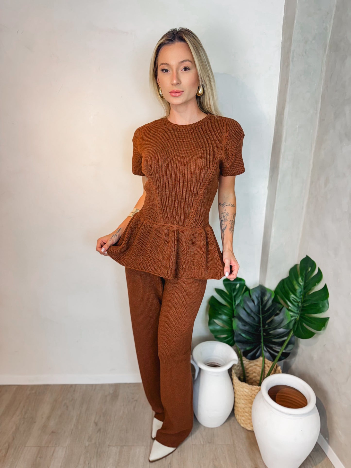 CONJUNTO TRICOT MODAL MAYSA