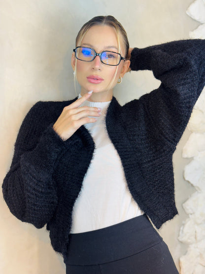 CASAQUETO TRICOT ANGORA