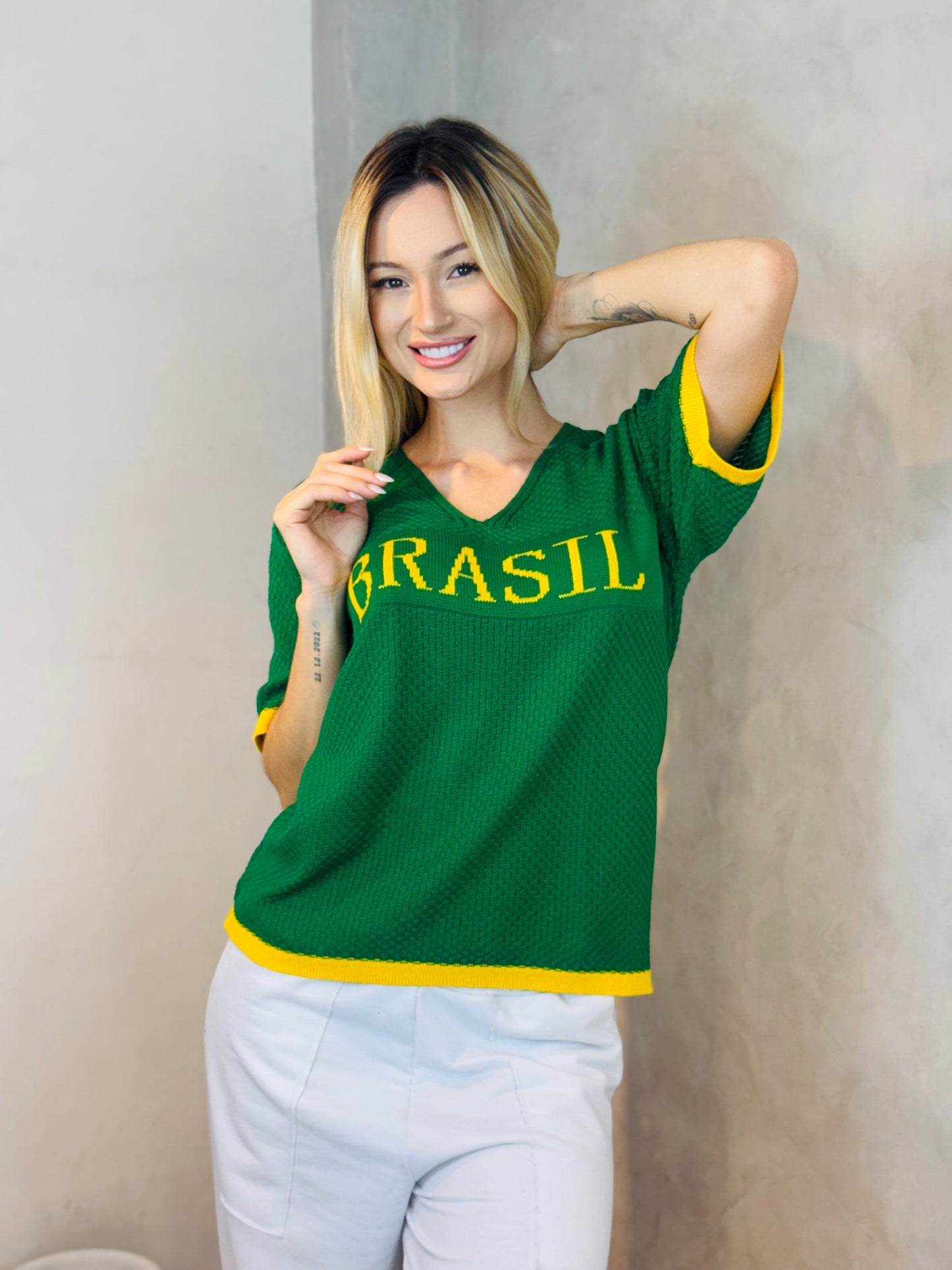 BLUSA DO BRASIL MILANO TRICOT