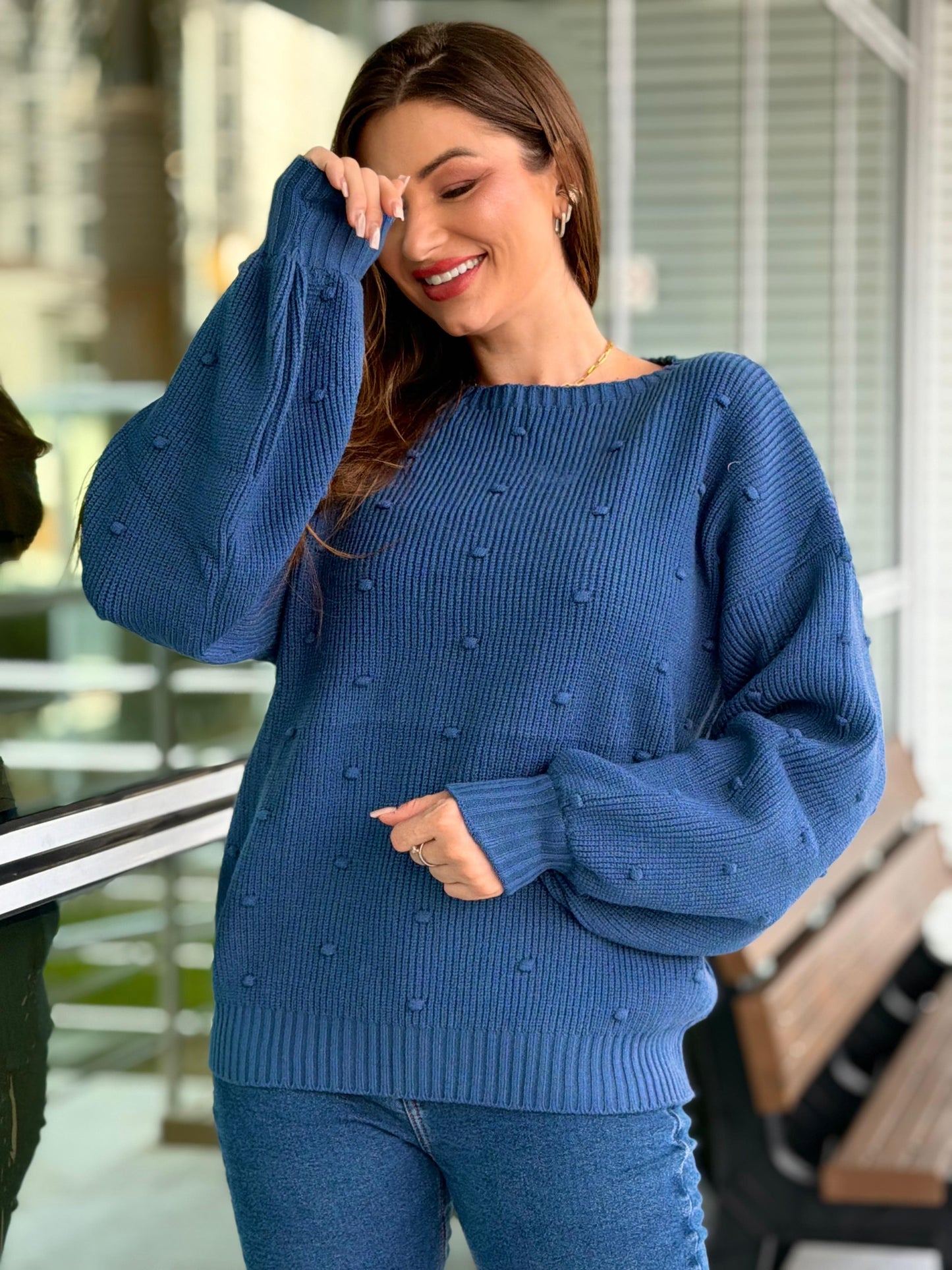 BLUSA TRICOT PIPOCA ISIS