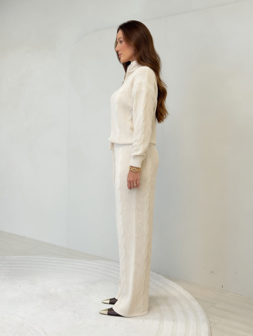 Conjunto Canela - Tricot Premium